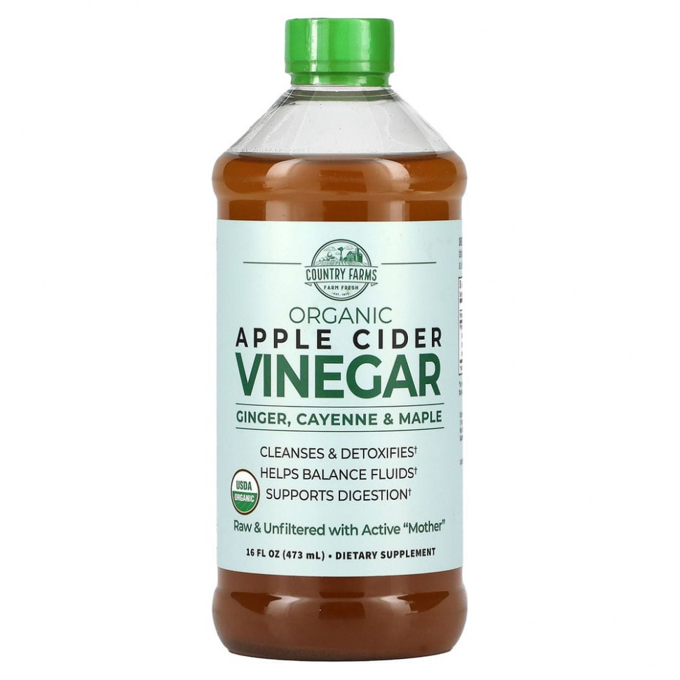 ���� ������ (Iherb) Country Farms, ������������ �������� ����� � �������, ��������� ����� � ����, 16 �. ���. (473 ��), ������ �� 2150 ���