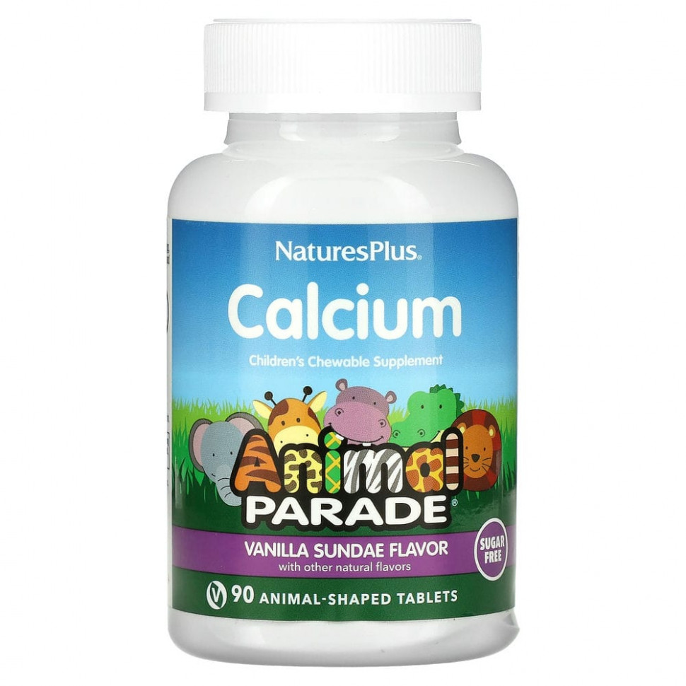���� ������ (Iherb) NaturesPlus, Source of Life, Animal Parade, �������, ����������� ������� ��� �����, ��� ������, ���� ������������ ���������� ����������, 90 �������� � ����� ��������, ������ �� 2530 ���