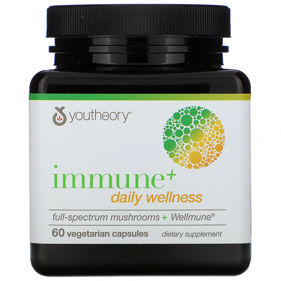 ���� ������ (Iherb) Youtheory, Immune + Daily Wellness, 60 �������������� ������, ������ �� 4730 ���