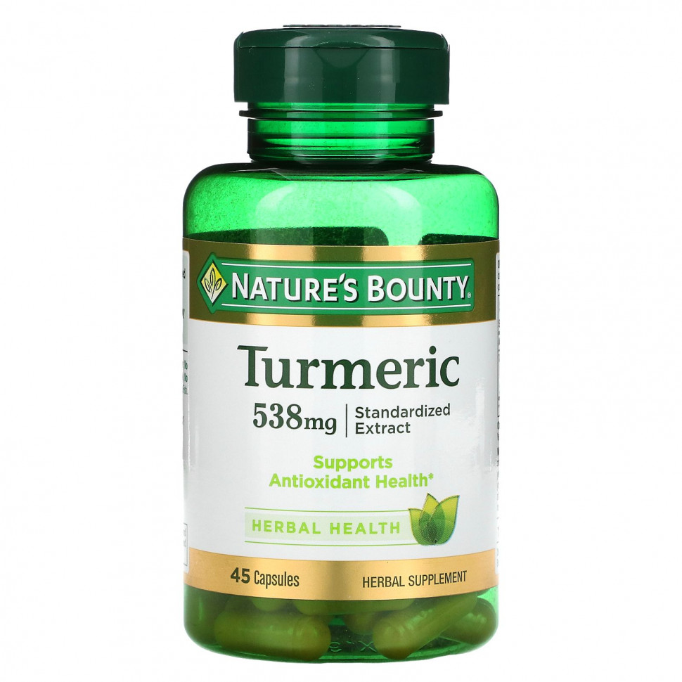���� ������ (Iherb) Nature's Bounty, �������, ������������������� ��������, 538 ��, 45 ������, ������ �� 4440 ���