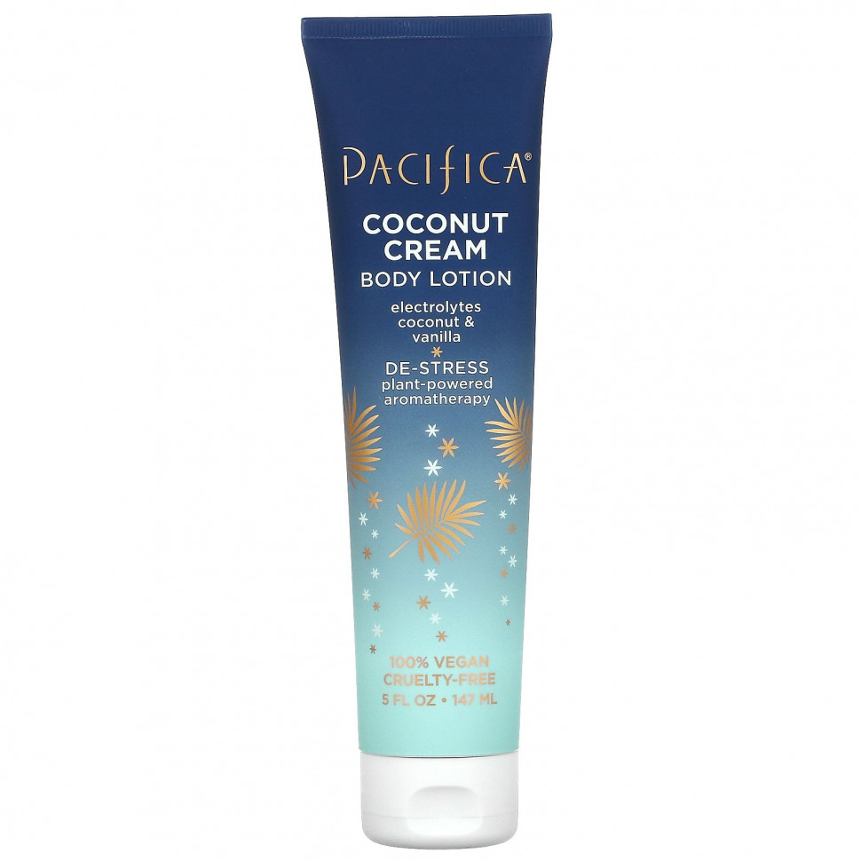   (Iherb) Pacifica, Coconut Cream,   ,    , 147  (5 . )    -     , -, 