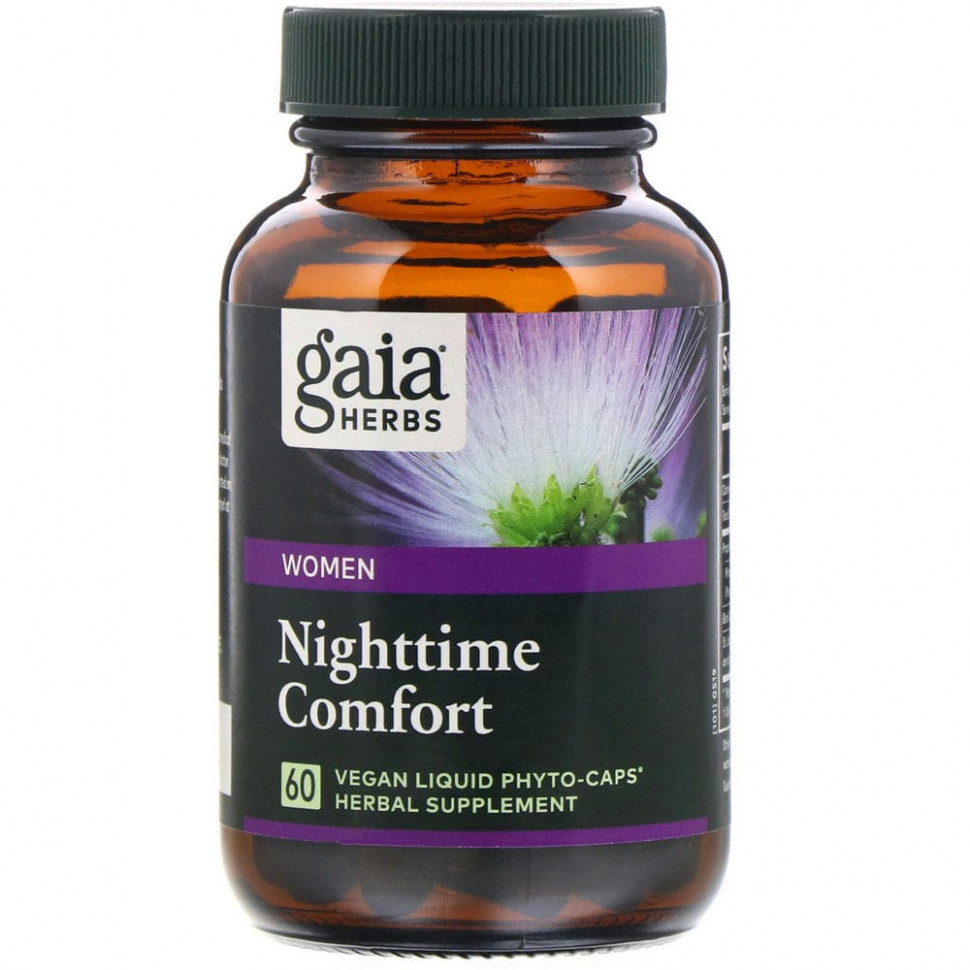 ���� ������ (Iherb) Gaia Herbs, ��������� ��������� ��� � ������, 60 ������������ ������ Phyto-Caps � ���������, ������ �� 5010 ���