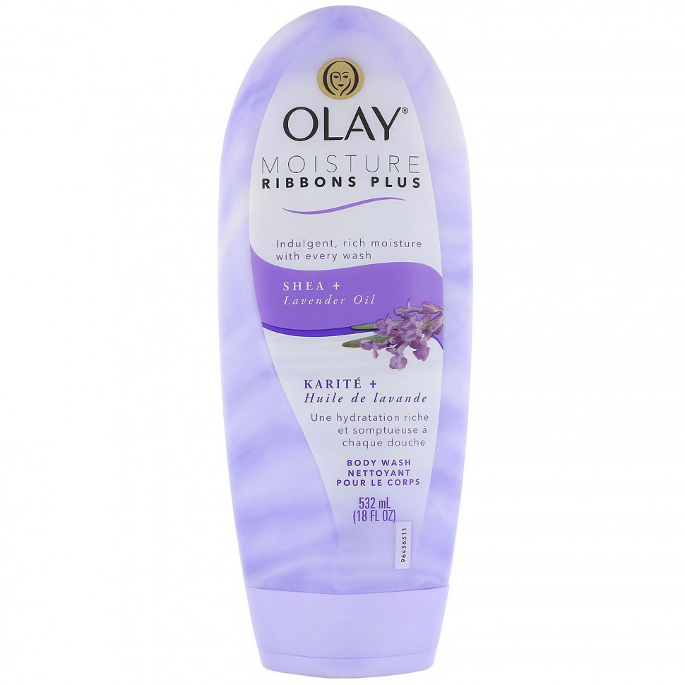 ���� ������ (Iherb) Olay, Moisture Ribbons Plus, ���� ��� ����, ����� �� + �������, 532 �� (18 ����. �����), ������ �� 2520 ���