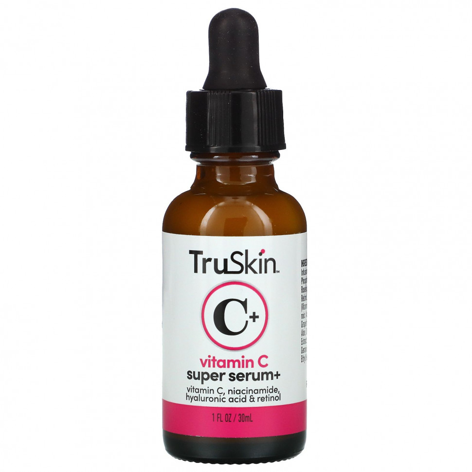   (Iherb) TruSkin, Vitamin C Super Serum +, 1   (30 )    -     , -, 