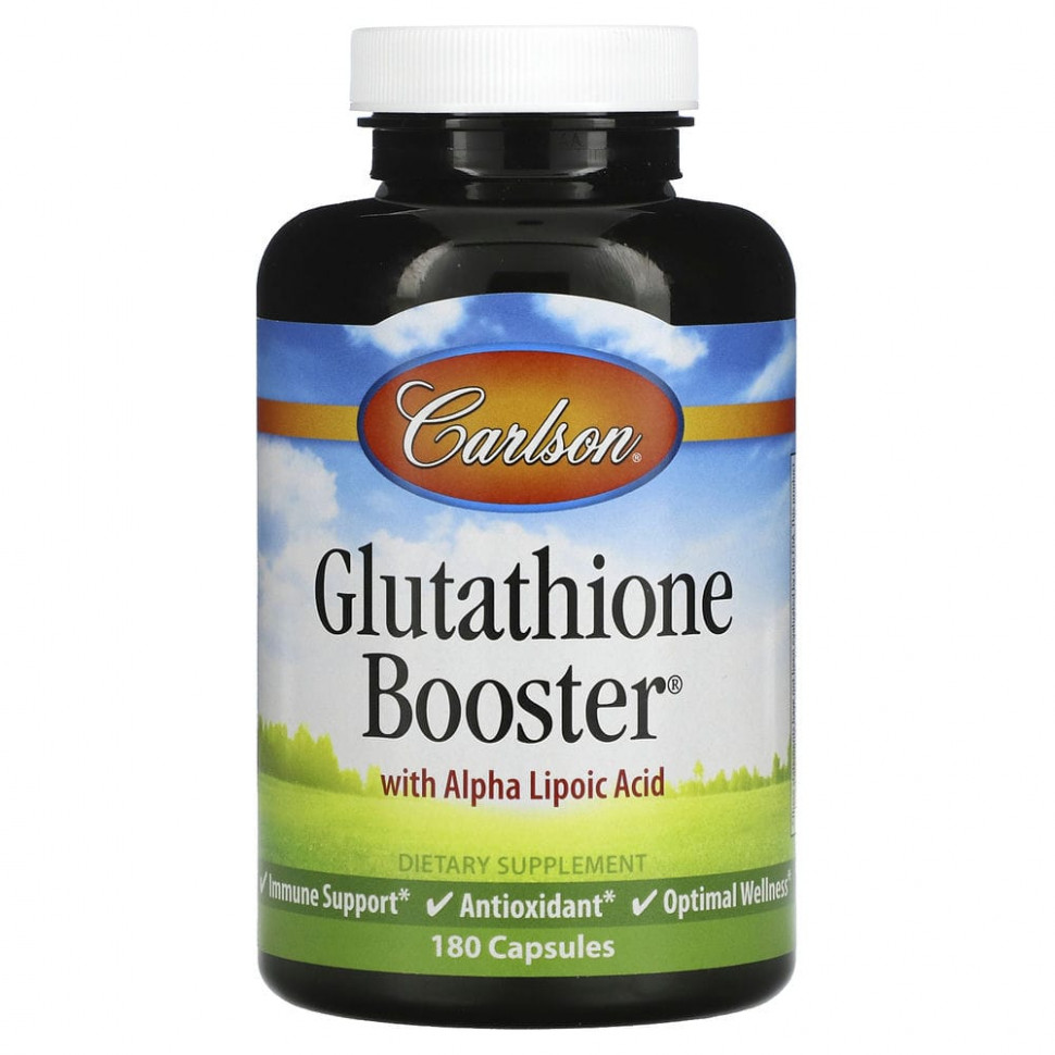   (Iherb) Carlson Labs, Glutathione Booster,   , 180     -     , -, 