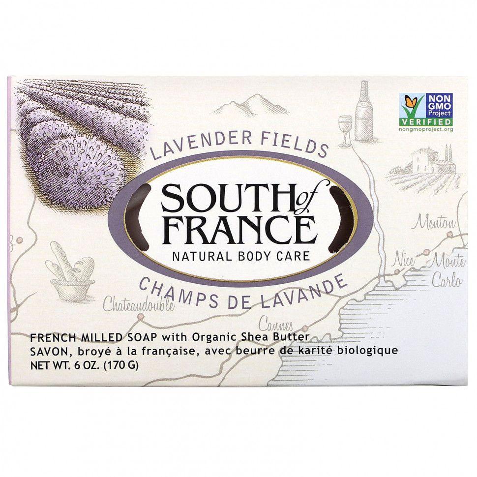 ���� ������ (Iherb) South of France, ���������� ����, ���� � ������������ ������ ��, ������������� �� ������������ �������, 170 � (6 �����), ������ �� 980 ���
