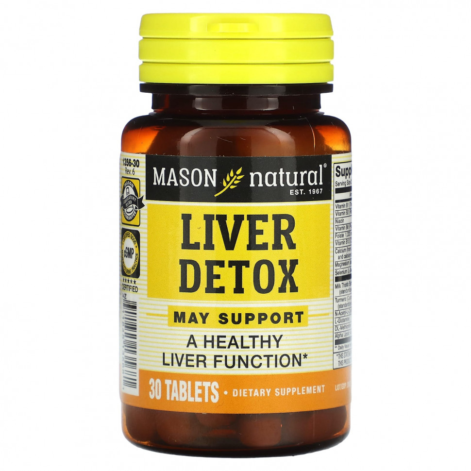   (Iherb) Mason Natural, Liver Detox, 30     -     , -, 