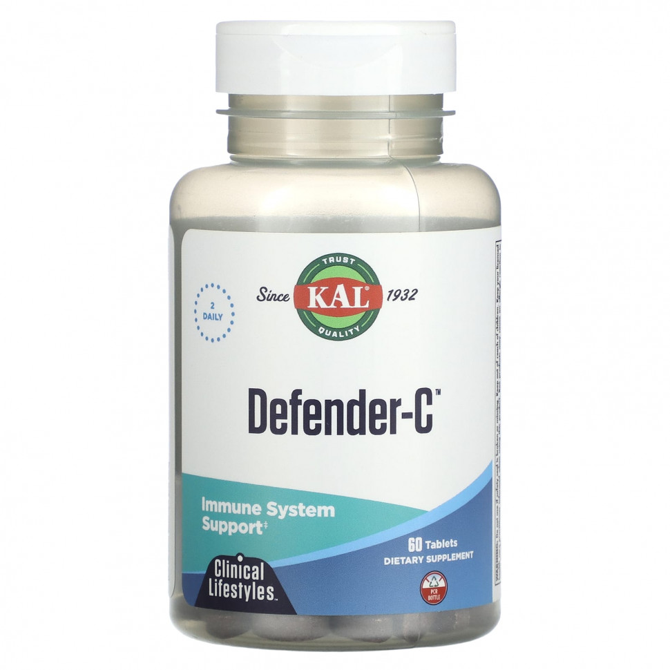   (Iherb) KAL, Defender-C, 60     -     , -, 