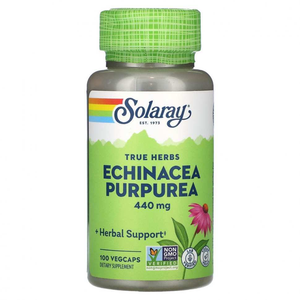   (Iherb) Solaray, True Herbs,  , 440 , 100      -     , -, 