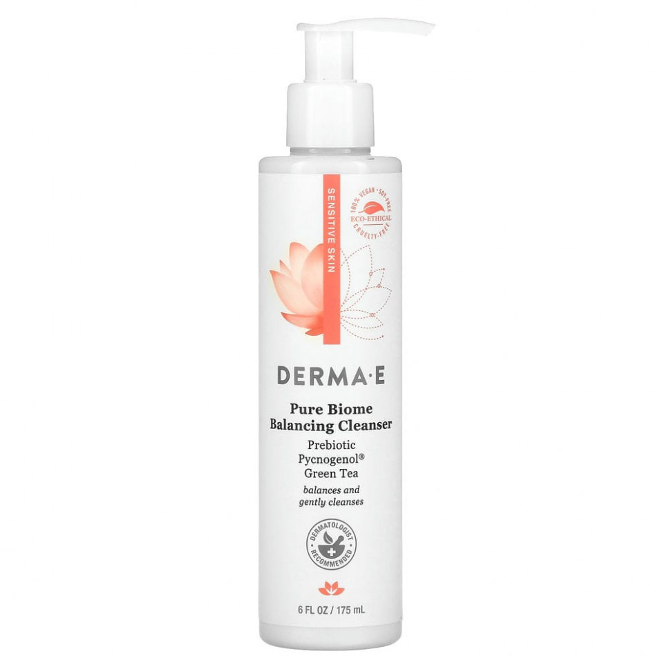   (Iherb) DERMA E, Pure Biome,   , 175  (6 . )    -     , -, 