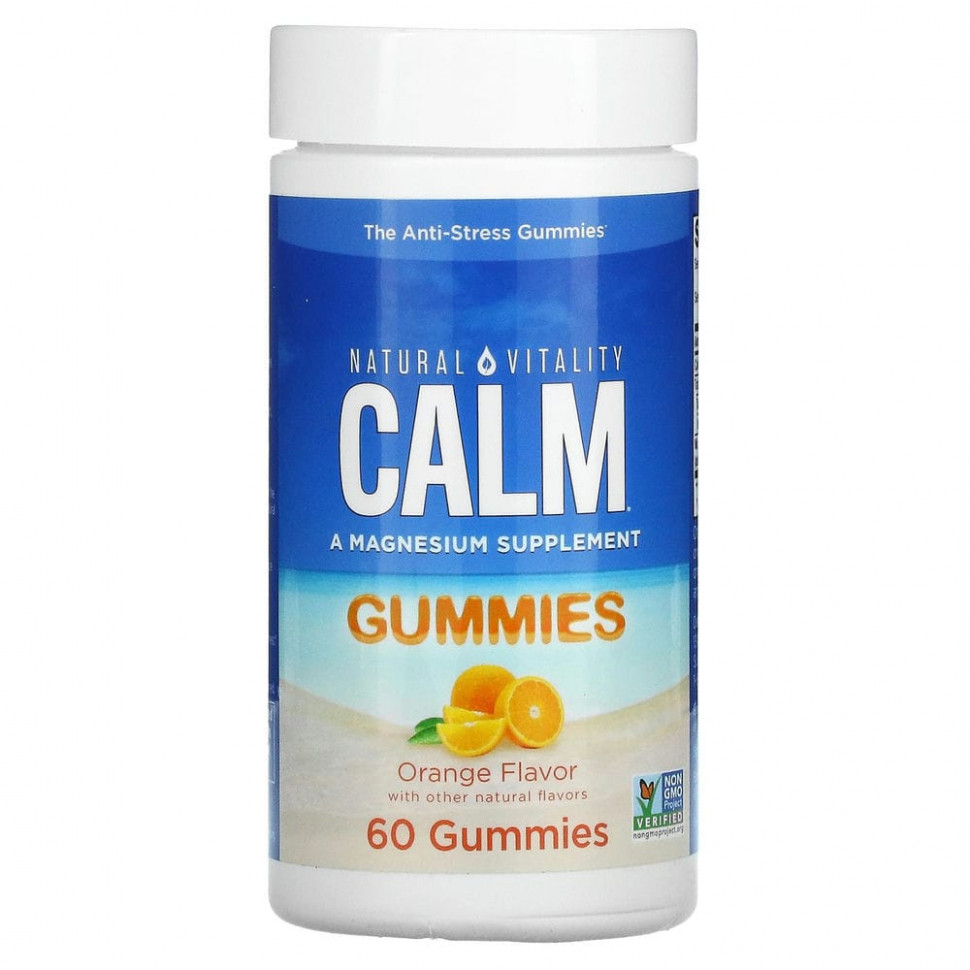 ���� ������ (Iherb) Natural Vitality, CALM, ����������� ���������� ������ �������, ��������, 60 ����������� ��������, ������ �� 3020 ���