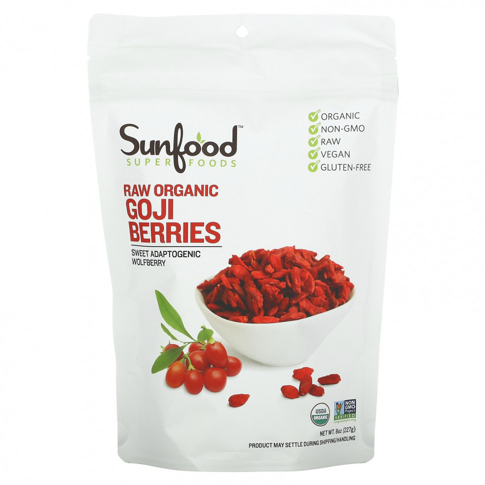   (Iherb) Sunfood,    , 227  (8 )    -     , -, 