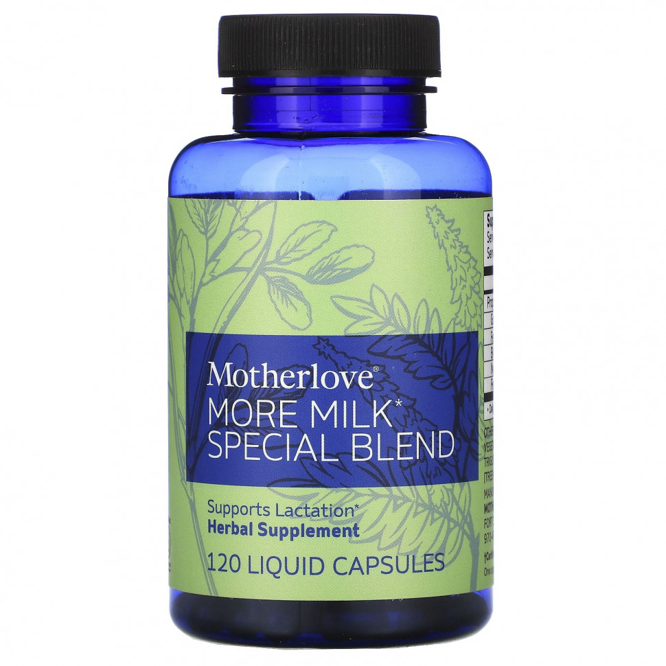   (Iherb) Motherlove,   More Milk, 120       -     , -, 