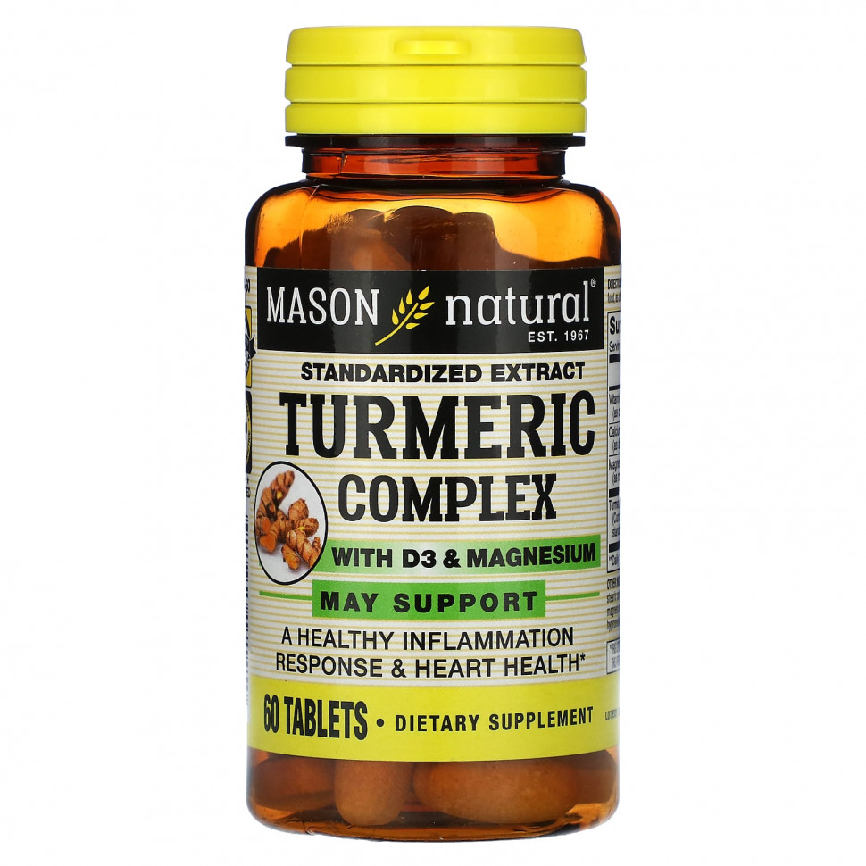   (Iherb) Mason Natural,    &  D3  , 60     -     , -, 