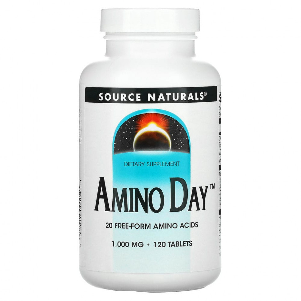   (Iherb) Source Naturals, Amino Day, 1 000 , 120     -     , -, 