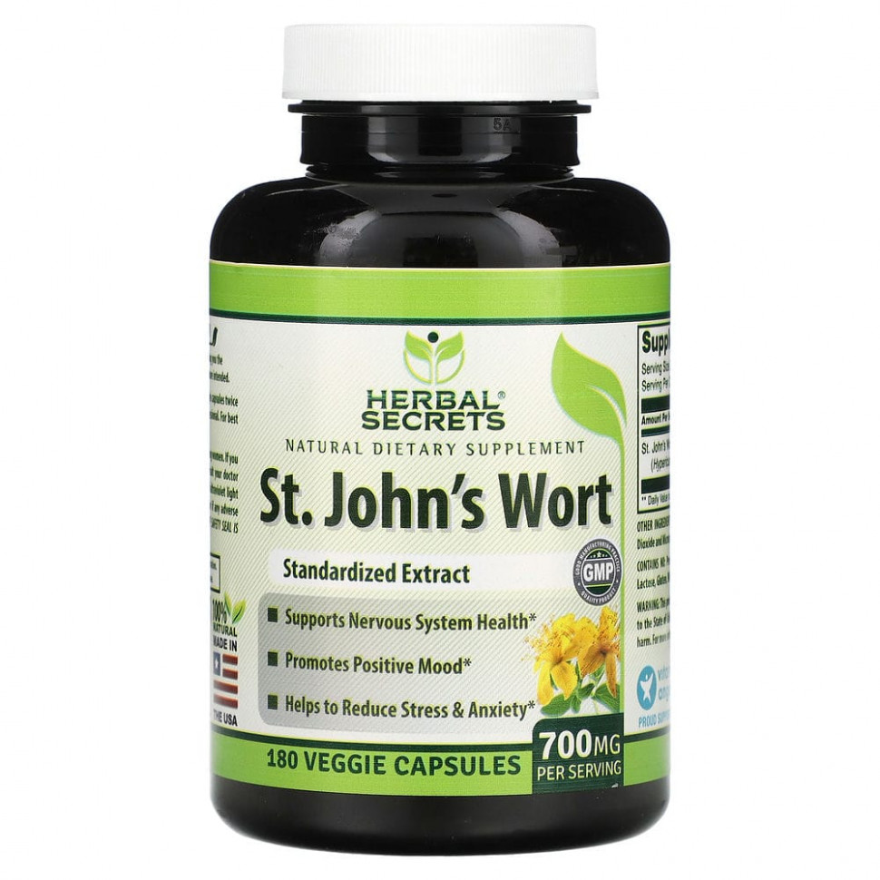 ���� ������ (Iherb) Herbal Secrets, ��������, 350 ��, 180 ������������ ������, ������ �� 2970 ���