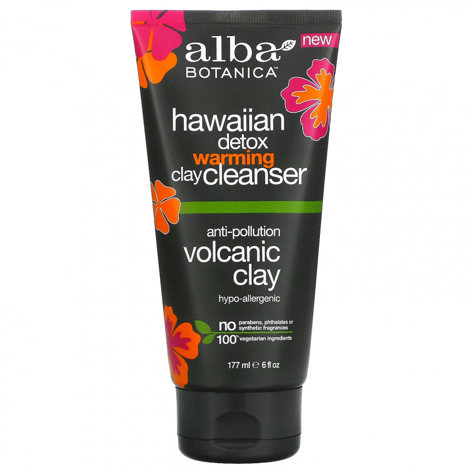 ���� ������ (Iherb) Alba Botanica, Hawaiian Detox Warming Clay, ��������� ��������, 177 �� (6 ����. �����), ������ �� 2450 ���