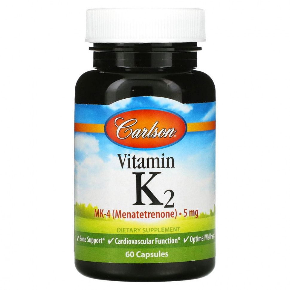   (Iherb) Carlson Labs,  K2, 5 , 60     -     , -, 