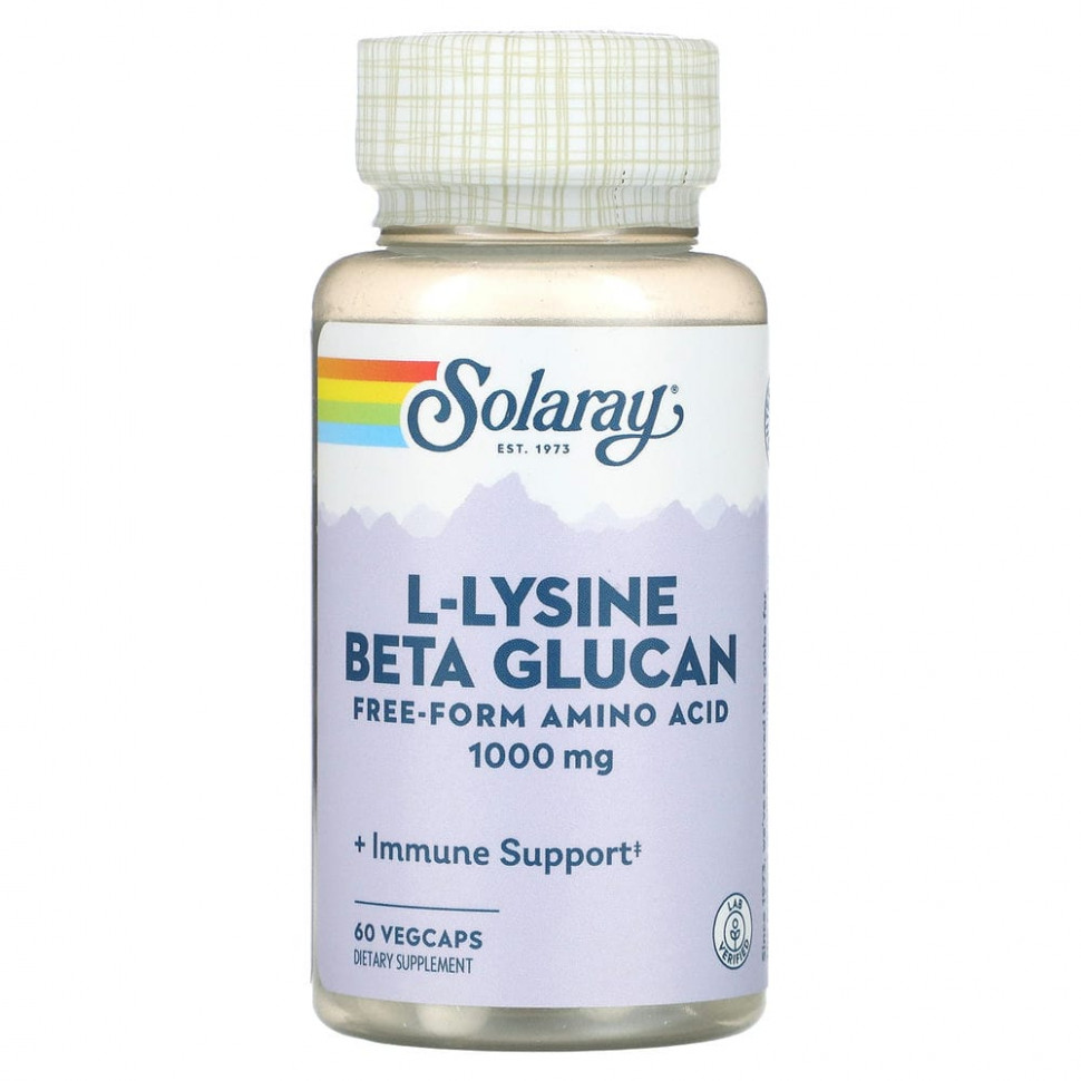   (Iherb) Solaray, L-  -, 500 , 60      -     , -, 