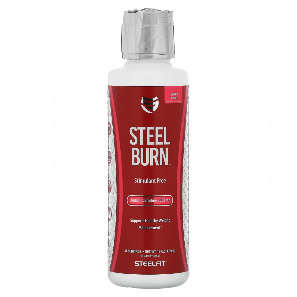   (Iherb) SteelFit, Steel Burn,  L-,  , 3000 , 473  (16 )    -     , -, 