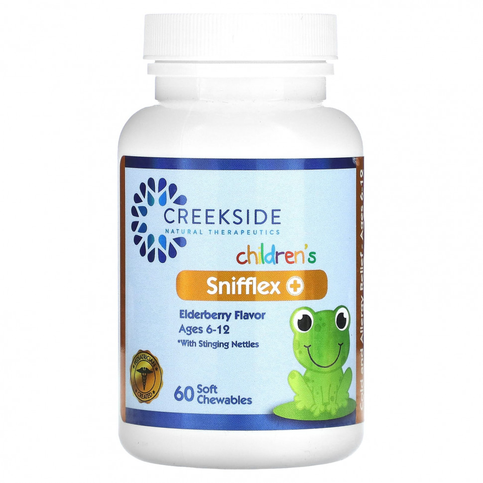   (Iherb) Creekside Natural Therapeutics, Snifflex Plus     ,   612 , , 60       -     , -, 