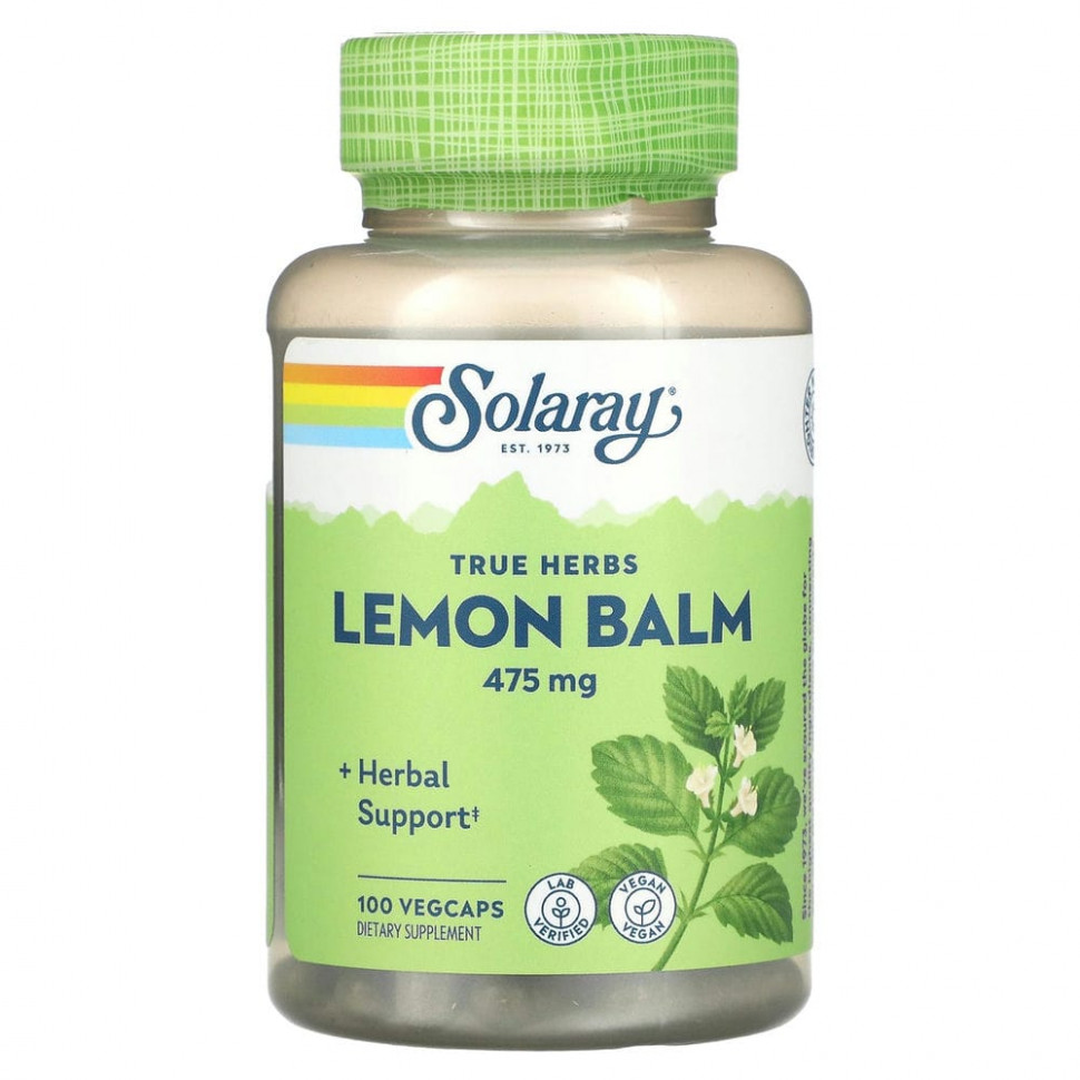   (Iherb) Solaray, , 475 , 100      -     , -, 