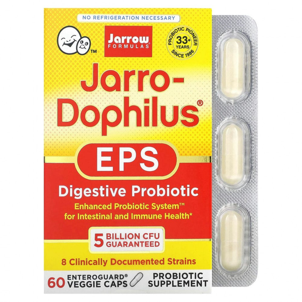   (Iherb) Jarrow Formulas, Jarro-Dophilus EPS,  , 5 , 60   Enteroguard,   4970 