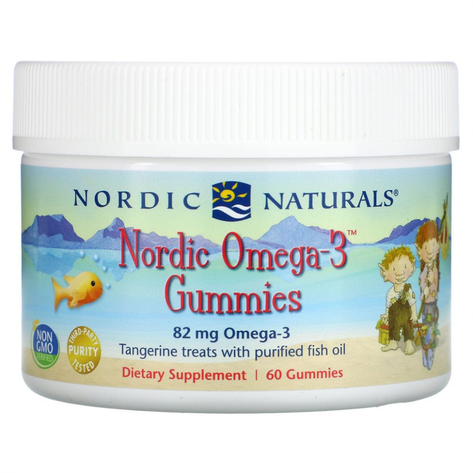���� ������ (Iherb) Nordic Naturals, ����������� ������� Nordic Omega-3 �� ������ ���������, 82 ��, 60 ����������� ������, ������ �� 4180 ���