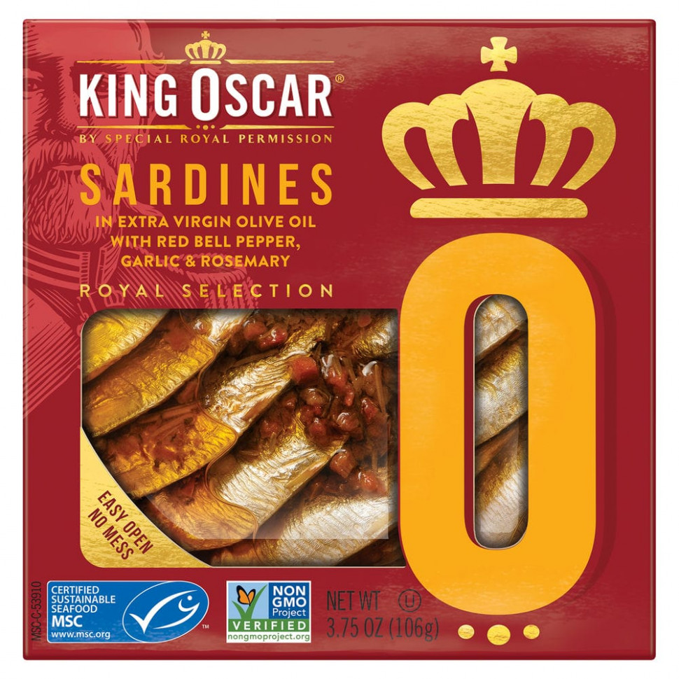   (Iherb) King Oscar,          , ,    , 106  (3,75 )    -     , -, 