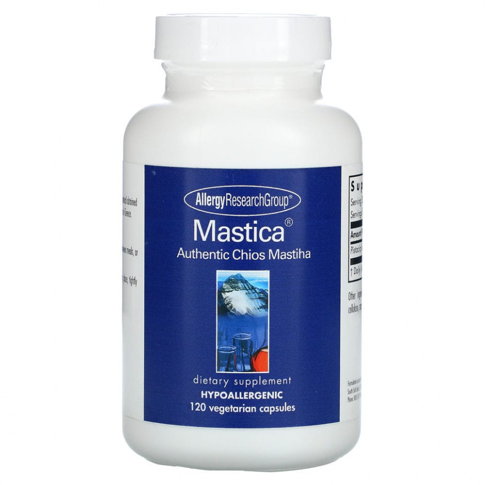 ���� ������ (Iherb) Allergy Research Group, Mastica, ��������� �������� �������, 120 �������������� ������, ������ �� 9840 ���