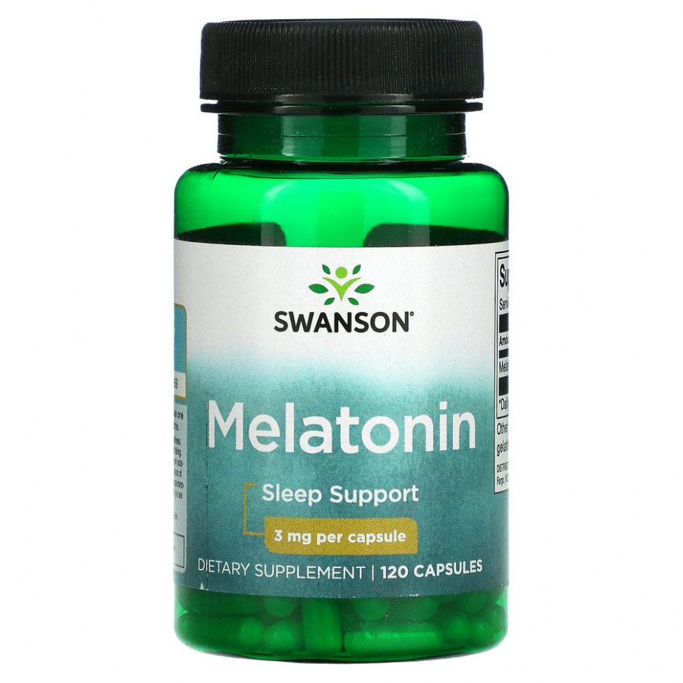 ���� ������ (Iherb) Swanson, ���������, 3 ��, 120 ������, ������ �� 790 ���