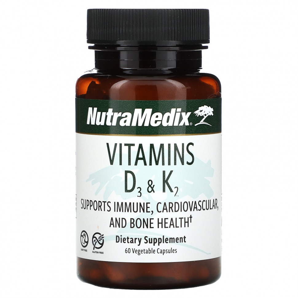 ���� ������ (Iherb) NutraMedix, �������� D3 � K2, 60 ������������ ������, ������ �� 4670 ���