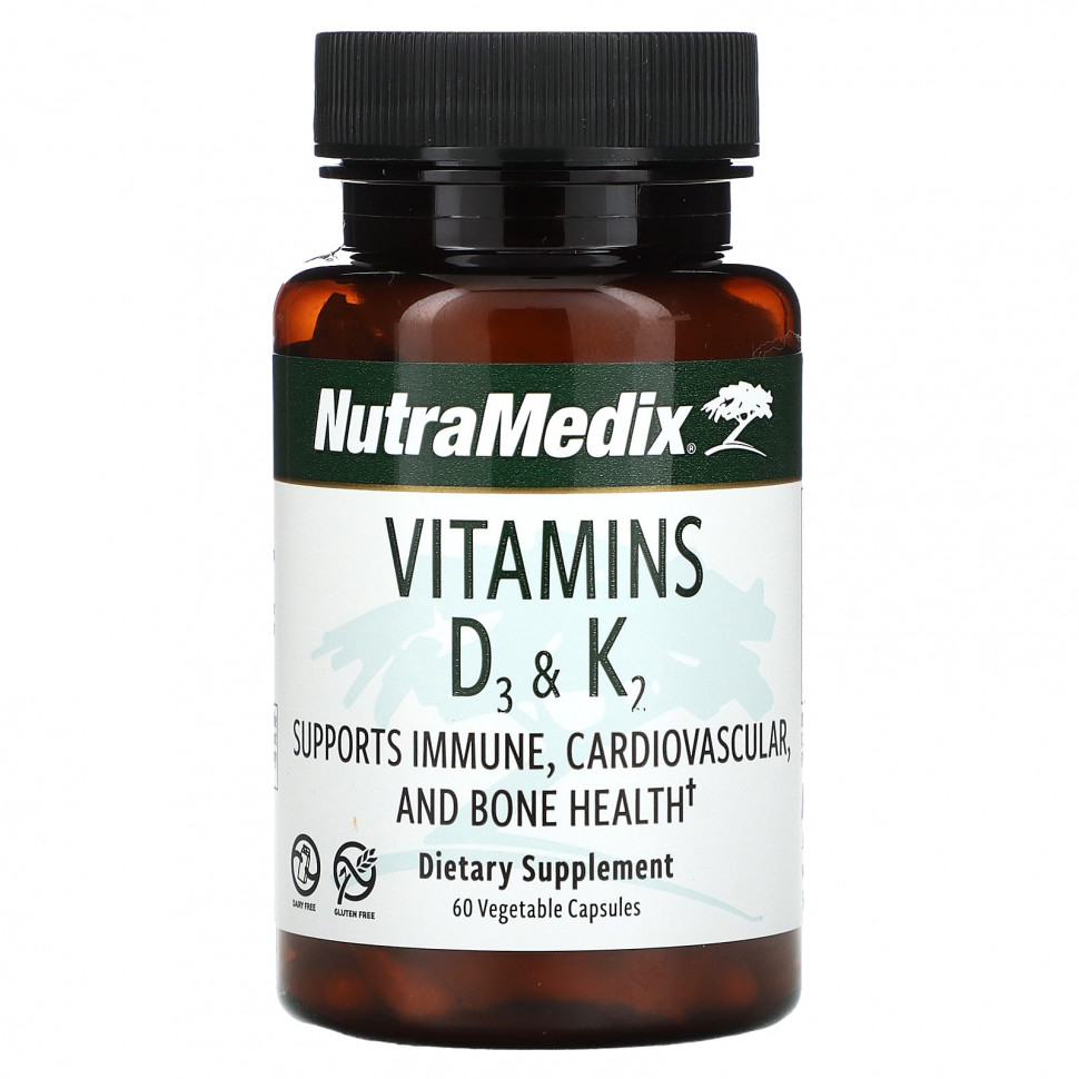   (Iherb) NutraMedix,  D3  K2, 60      -     , -, 