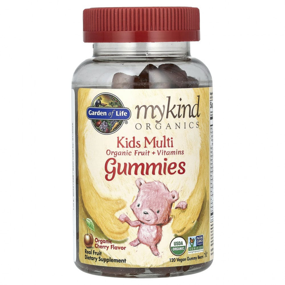 ���� ������ (Iherb) Garden of Life, MyKind Organics, ������� �������������, ������������ ������������ �� ������ �����, 120 ��������� ����������� ������ � ����� �����, ������ �� 5400 ���