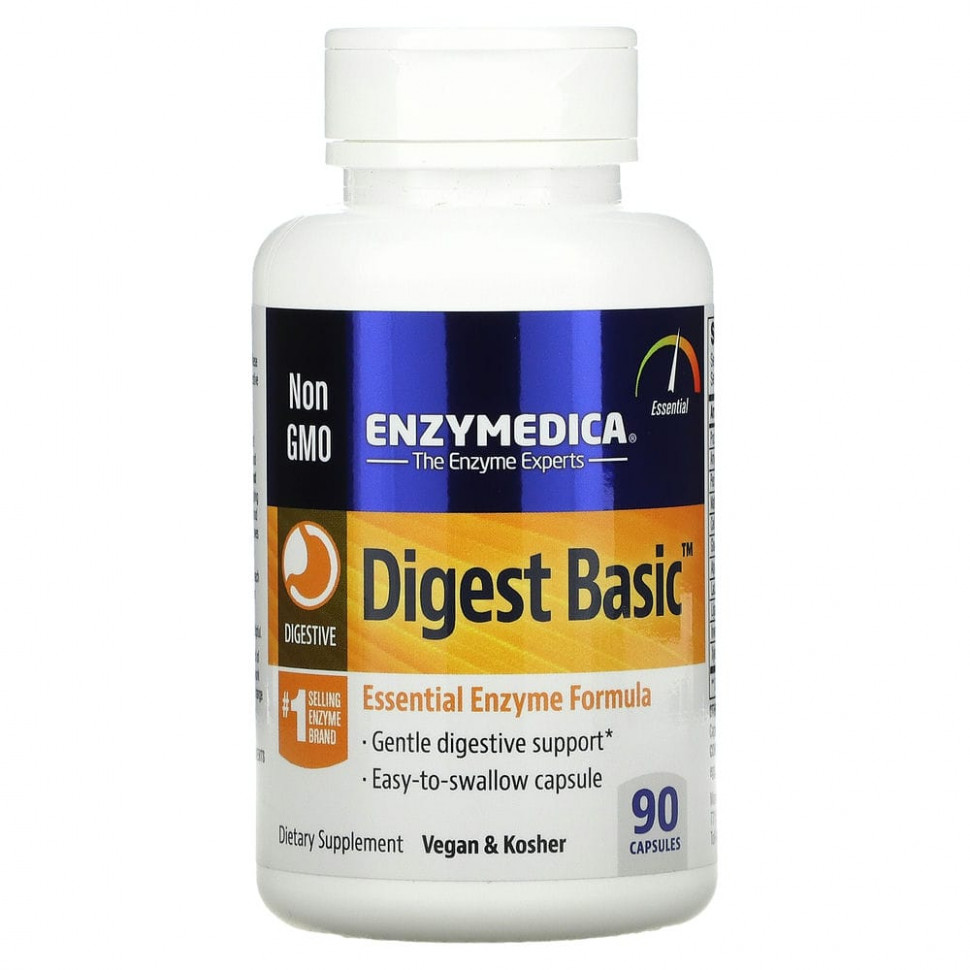 ���� ������ (Iherb) Enzymedica, Digest Basic, ������ � ��������� ����������, 90 ������, ������ �� 3190 ���