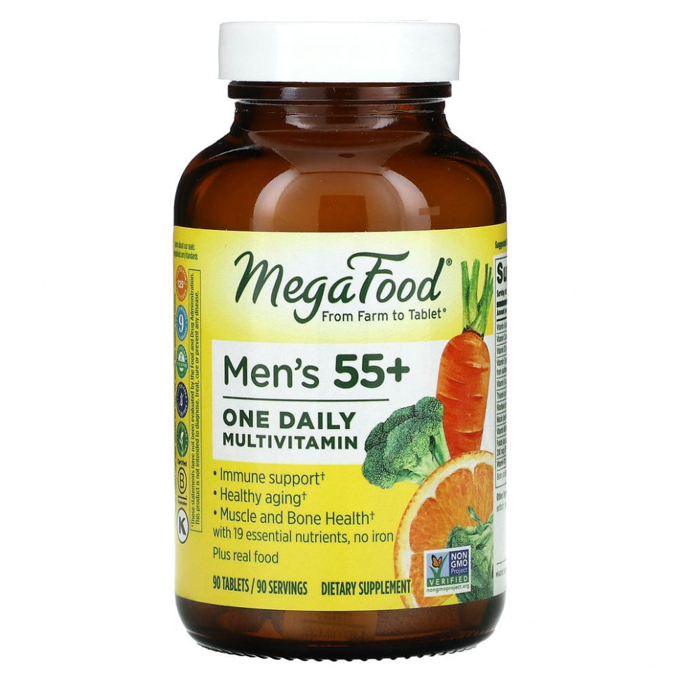 ���� ������ (Iherb) MegaFood, One Daily, ������� ��� ������ ������ 55 ���, 90 ��������, ������ �� 7890 ���
