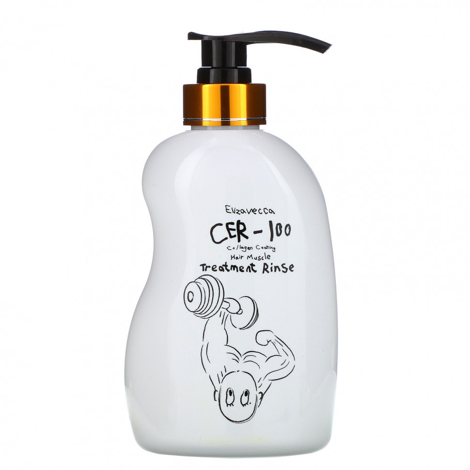 ���� ������ (Iherb) Elizavecca, CER-100, �������� � ���������� ��� ������������� � ���������� �����, 500 �� (16,9 ����. �����), ������ �� 3150 ���