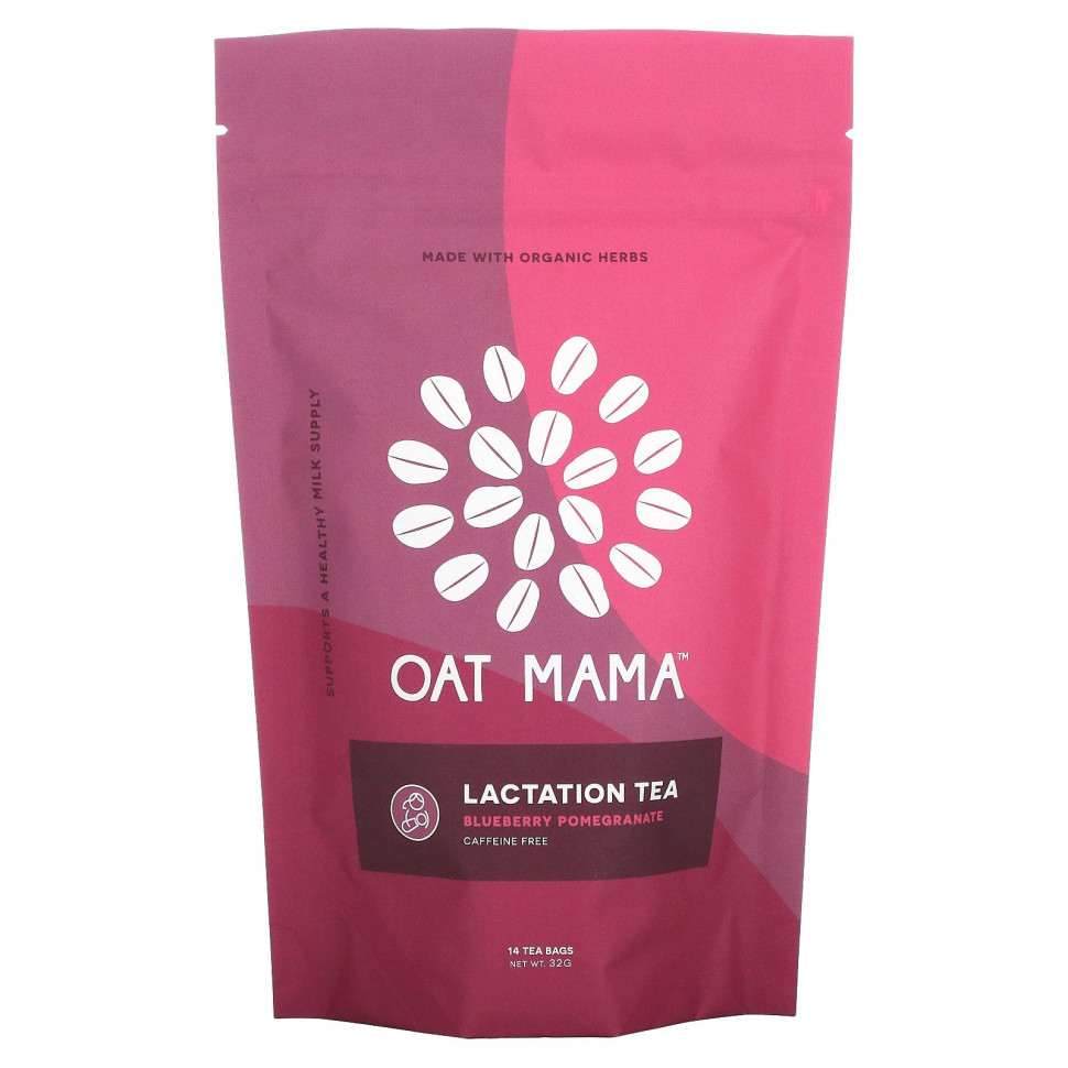   (Iherb) Oat Mama, Lactation Tea,   ,  , 14  , 32 ,   4520 