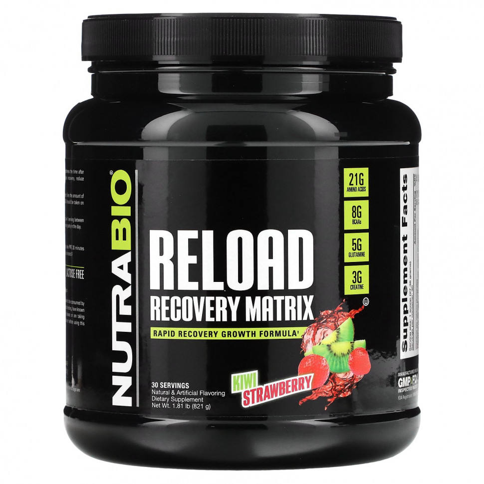   (Iherb) NutraBio Labs, Reload Recovery Matrix,   , 821  (1,81 )    -     , -, 