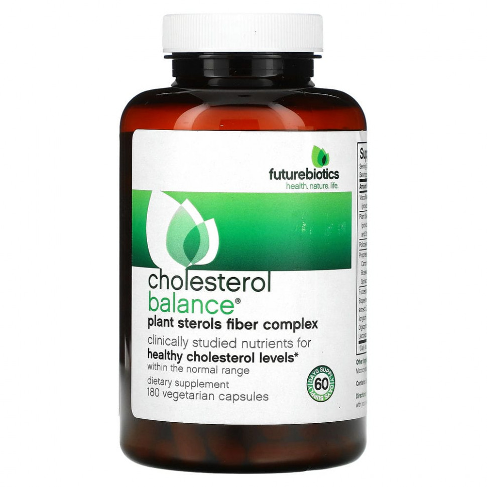   (Iherb) FutureBiotics, Cholesterol Balance, 180      -     , -, 