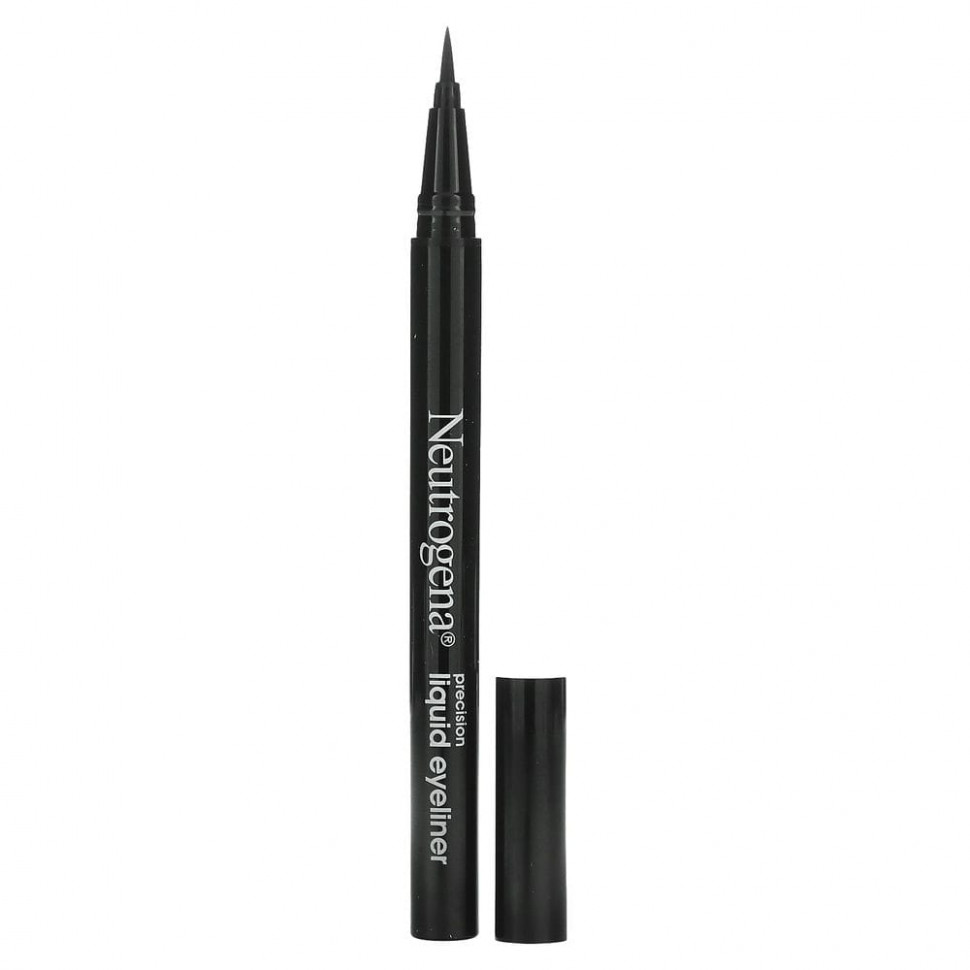   (Iherb) Neutrogena, Precision Liquid Eyeliner, Jet Black 10, 0,38  (0,013 . )    -     , -, 