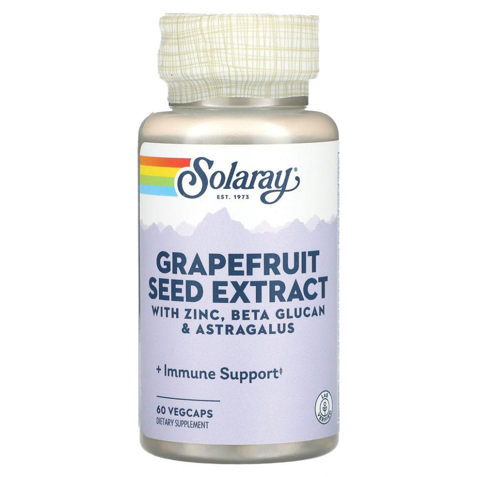   (Iherb) Solaray,   , 60      -     , -, 