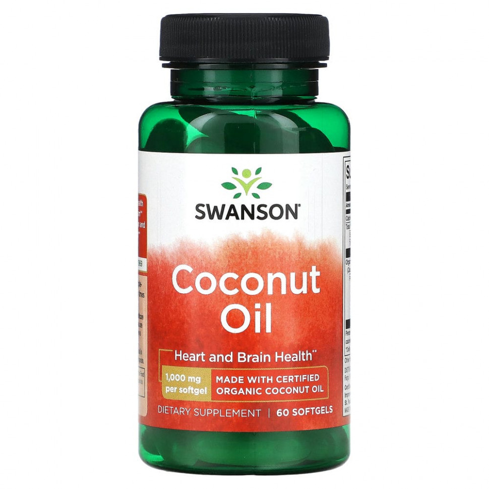 ���� ������ (Iherb) Swanson, ��������� �����, 1000 ��, 60 ������ ��������, ������ �� 1140 ���