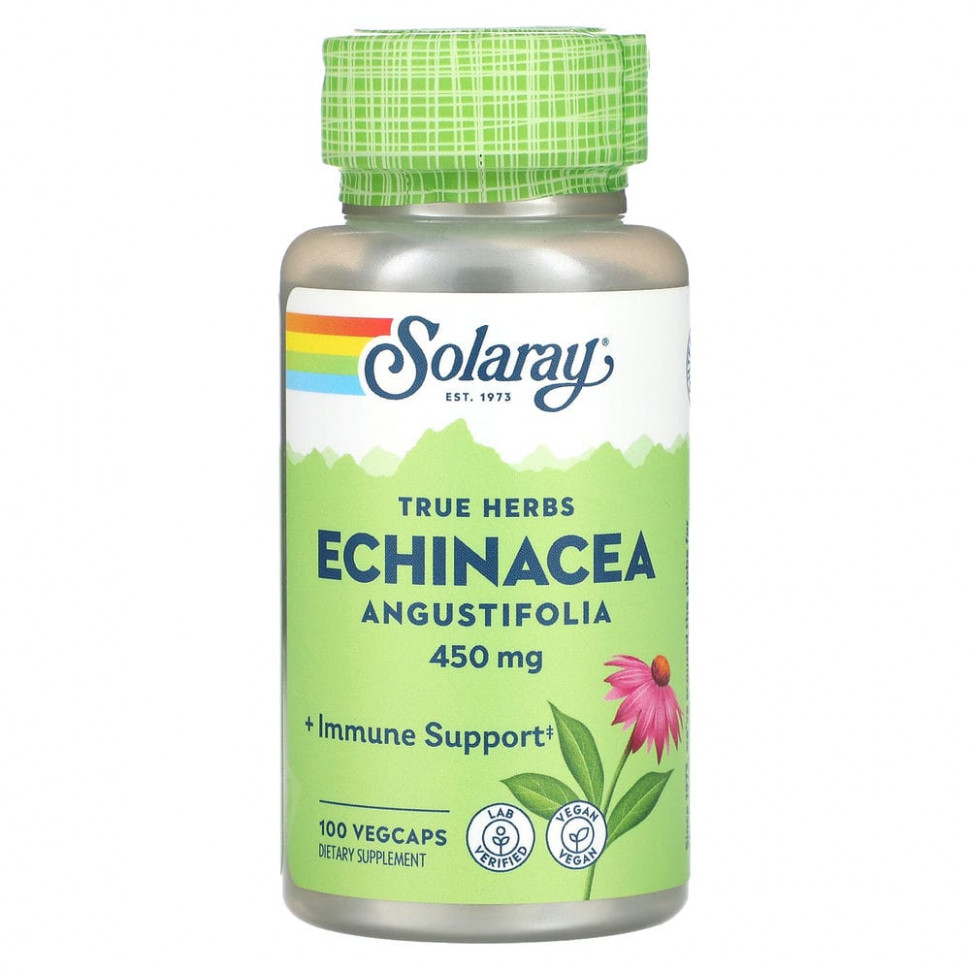   (Iherb) Solaray, True Herbs,  , 450 , 100      -     , -, 