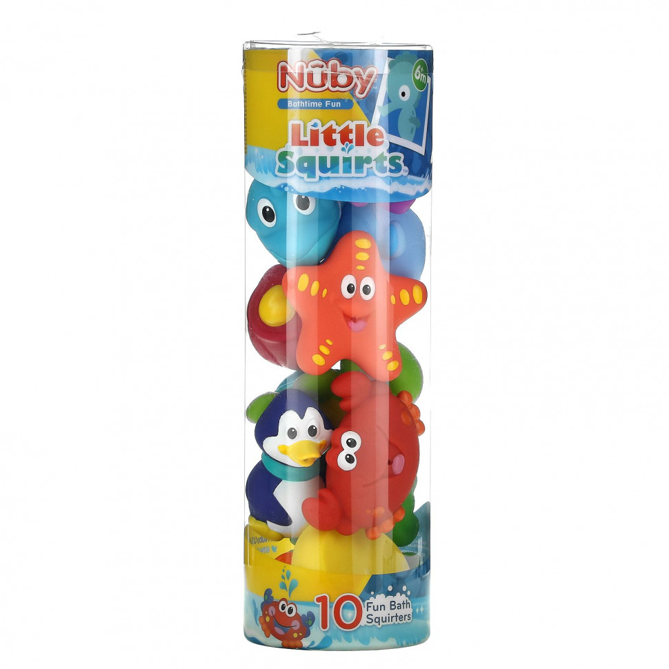   (Iherb) Nuby, Little Squirts,    ,    6 , 10 .    -     , -, 