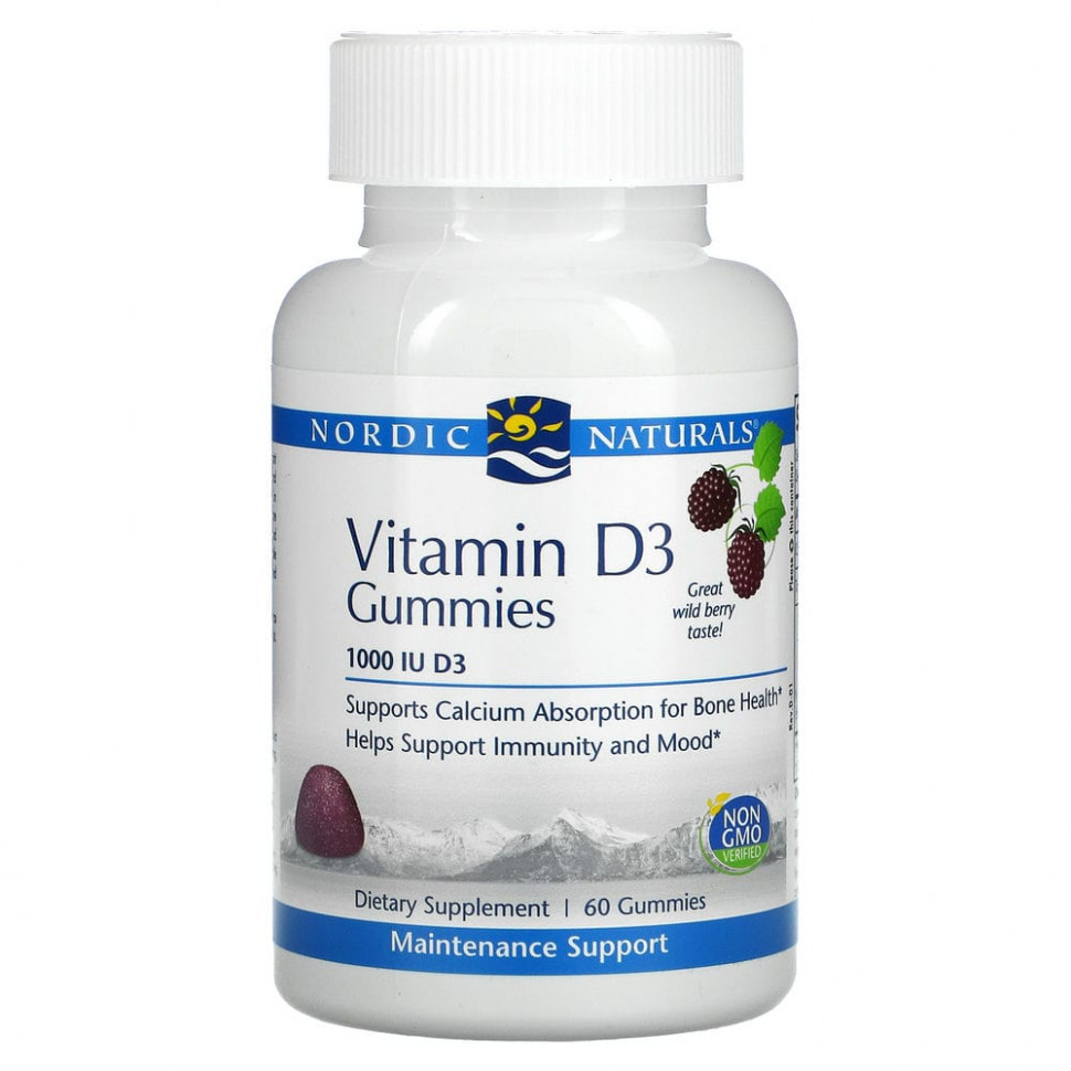   (Iherb) Nordic Naturals,  D3,   , 1000 , 60      -     , -, 