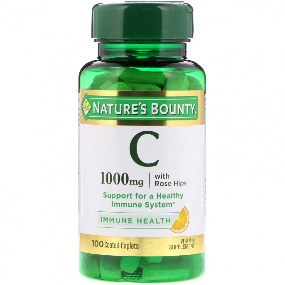   (Iherb) Nature's Bounty,  C  , 1000 , 100 ,      -     , -, 