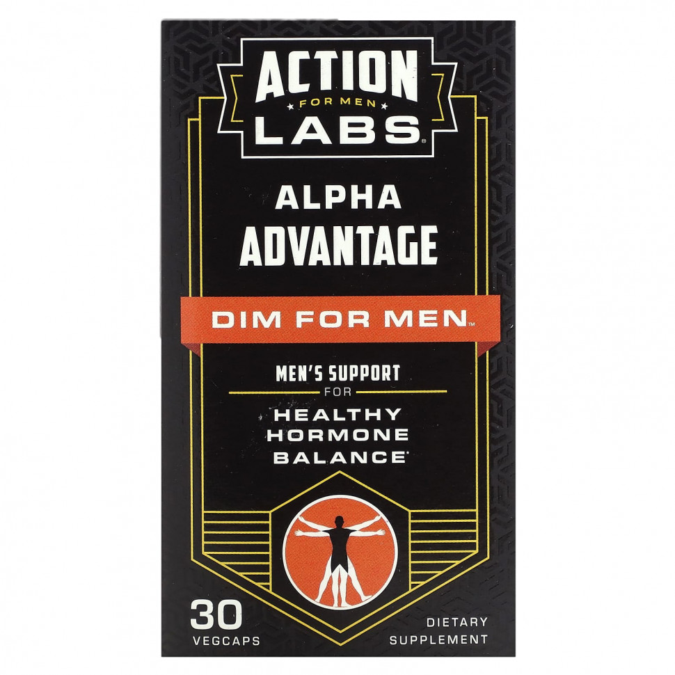 ���� ������ (Iherb) Action Labs, Alpha Advantage, ������� ��� ������, 30 ������������ ������, ������ �� 2850 ���