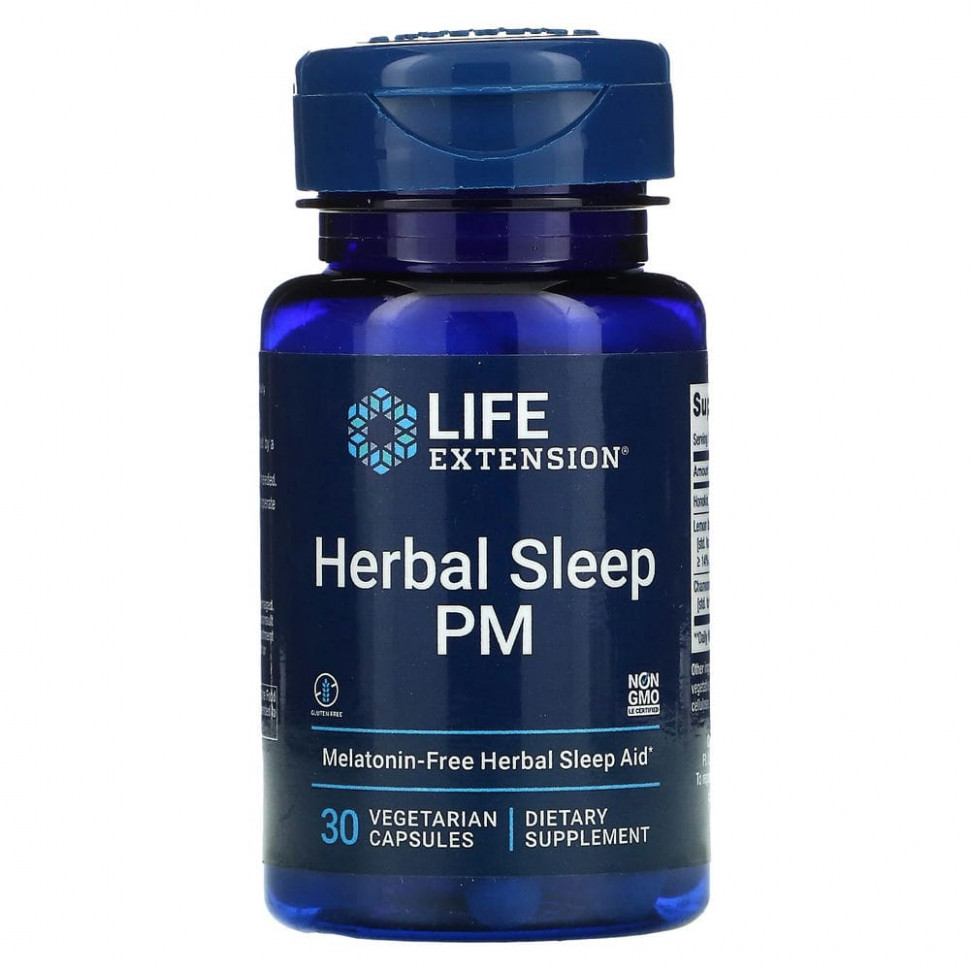   (Iherb) Life Extension, Herbal Sleep PM, 30      -     , -, 