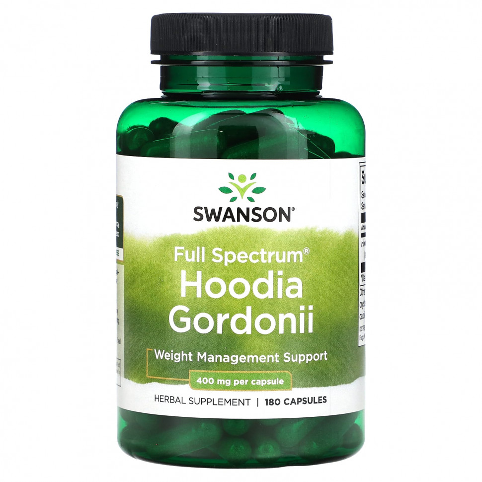 ���� ������ (Iherb) Swanson, Full Spectrum Hoodia Gordonii, 400 ��, 180 ������, ������ �� 4630 ���